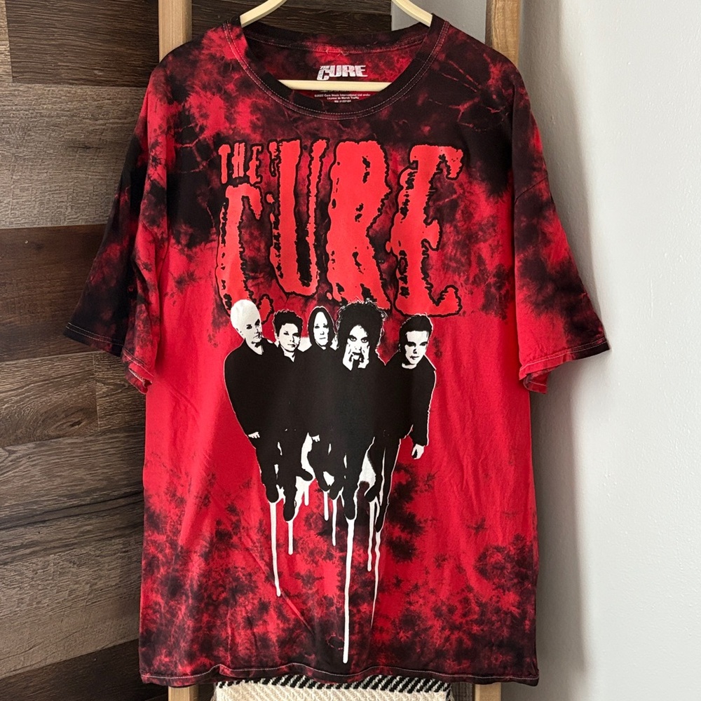 🆕 The Cure Tie Dye Tee